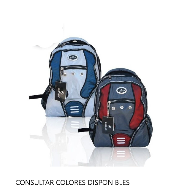 MOCHILA DE ESPALDA C/ARITOS SABONIS