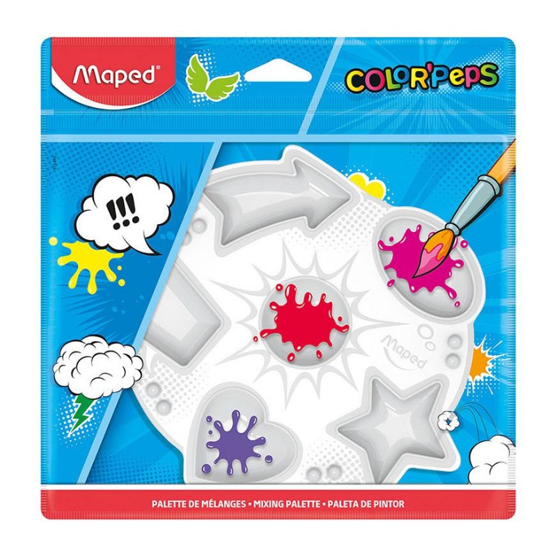 MEZCLADOR PALETA PLASTICO COLOR PEPS