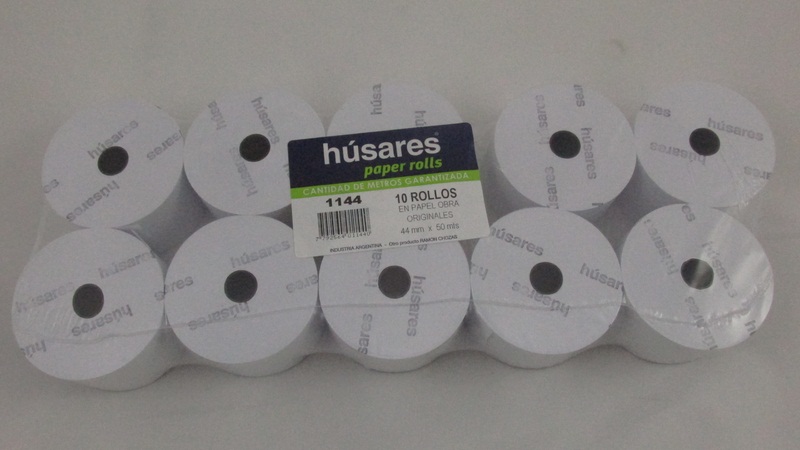 ROLLOS OBRA 44mm.x50m.x10u.HUSARES