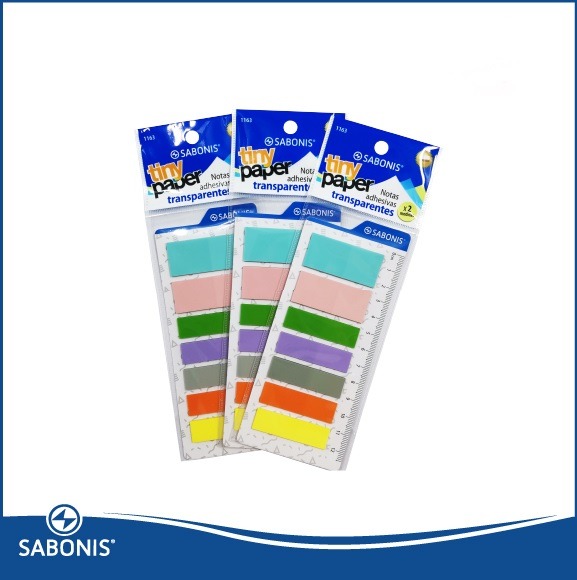 NOTA ADH.BANDERITAS 2 MED. 140uPASTEL SABONIS