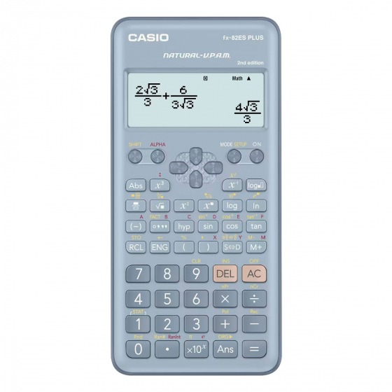 CALC.CIENTIF.FX-82ES PLUS 2 CEL 252func.CASIO