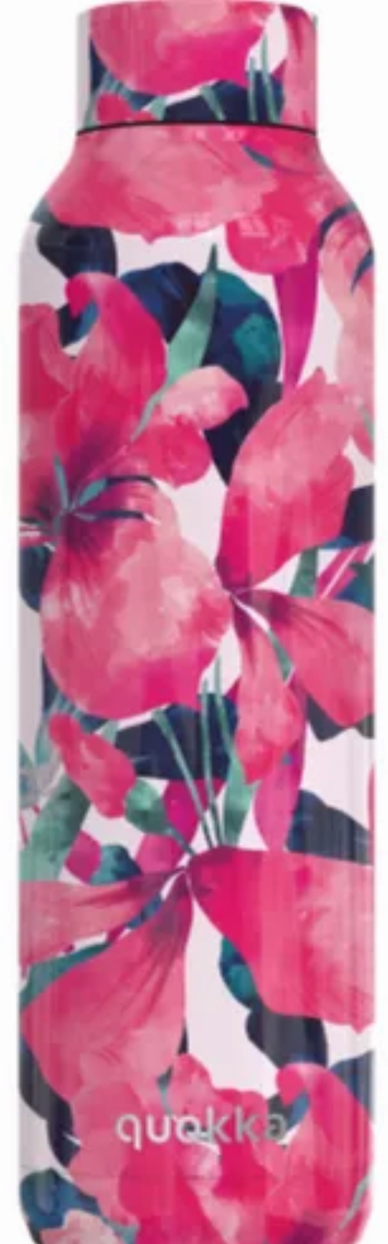 BOTELLA AC.INOX.630ml.DEC.PINK BLOOM QUOKKA