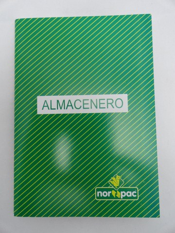 LIBRETA ALMACENERO 64hjs.NORPAC