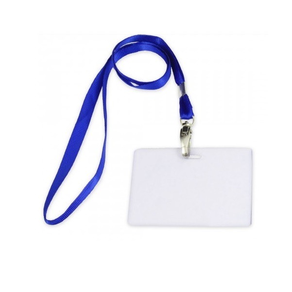 CORDEL C/GANCHO CROM. NYLON AZUL