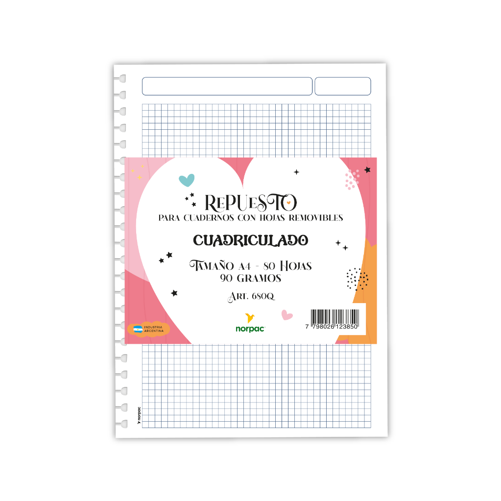 REP.A4 x80HC. P/CUAD.INTELIGENTE 