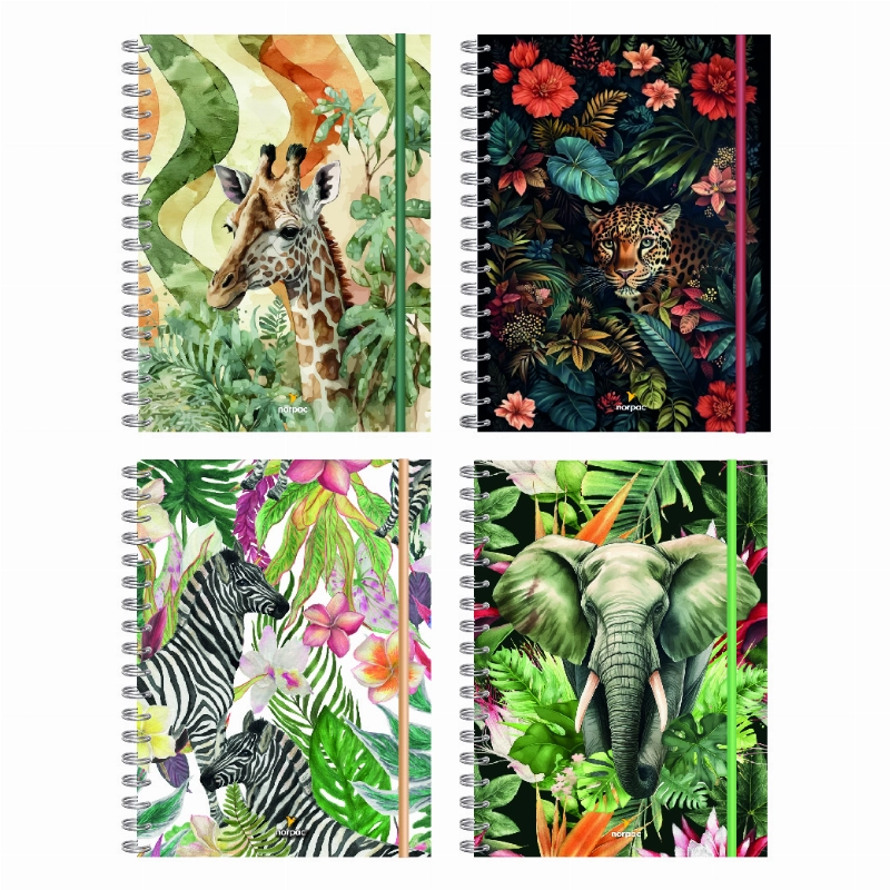 CUAD.A4 INTELIGENTE 90HRyL.T/D FAUNA