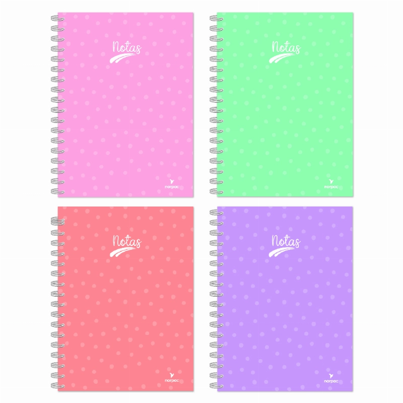 CUAD.A5 C/ESP.90HC.T/D.ETERNITY PASTEL