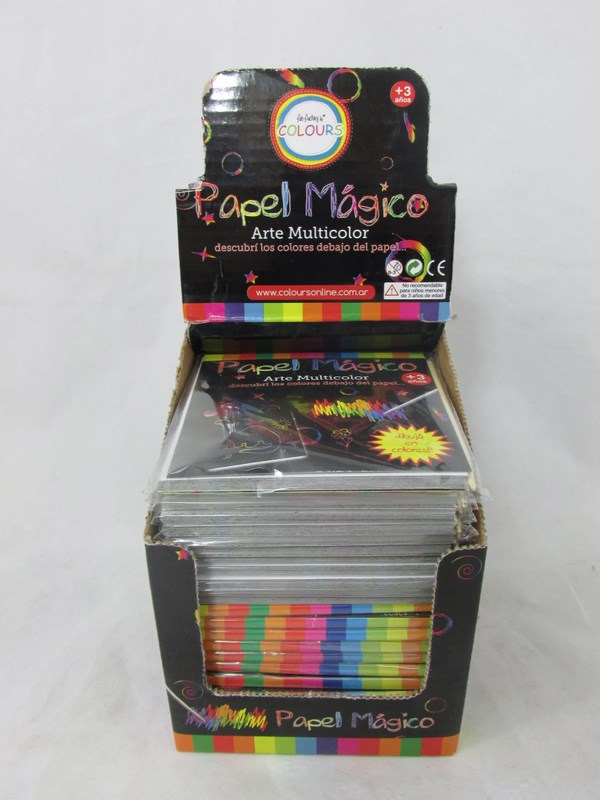 PAPEL MAGICO SOBREx25hjs. C/LAPIZ