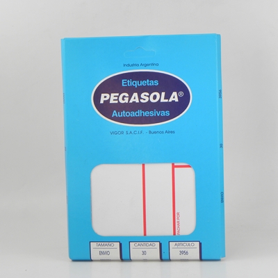 ETIQUETAS ENVIO x30u.PEGASOLA