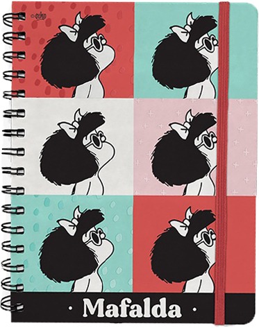 CUAD. C/ESP.16x21 T/D.80HR.MAFALDA