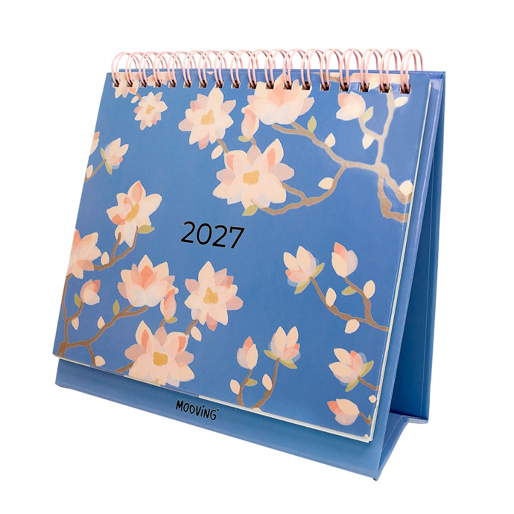 CALENDARIO MENSUAL ESCRITORIO CEREZO