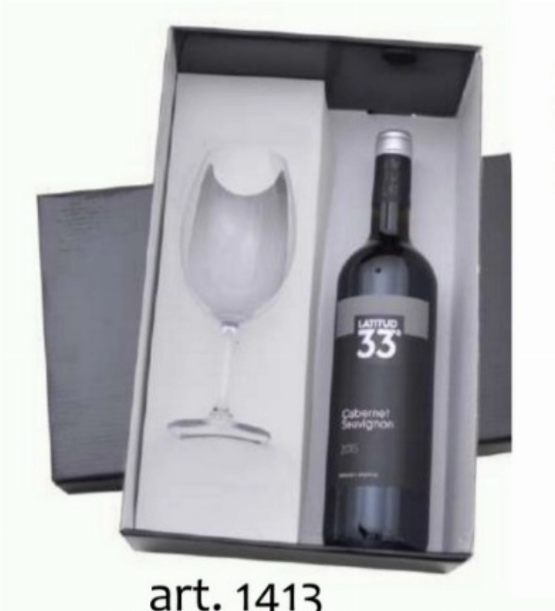 SET REG.COPA CRISTALLIN TRANSP.x1u.+VINO