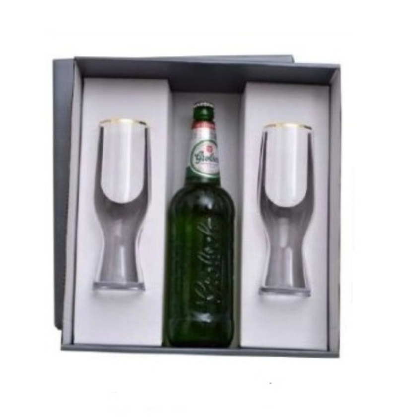 SET REG. 2 VASOS BEERCRAFT 680cc.+CERVEZA