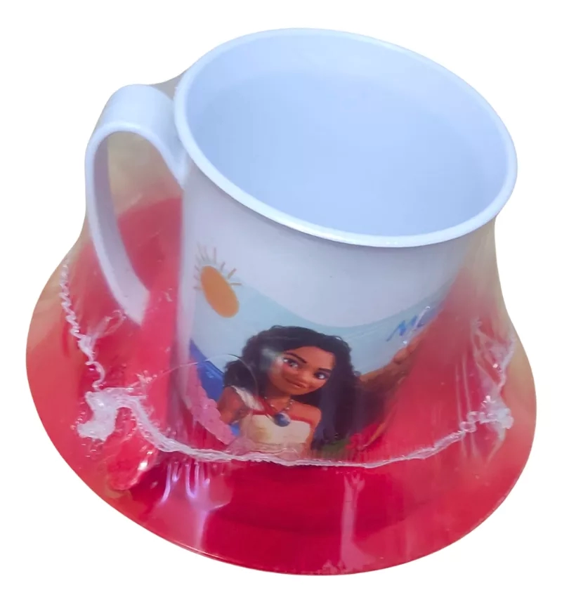 SET TAZA C/PLATO Y CUCHARITA MOANA 2