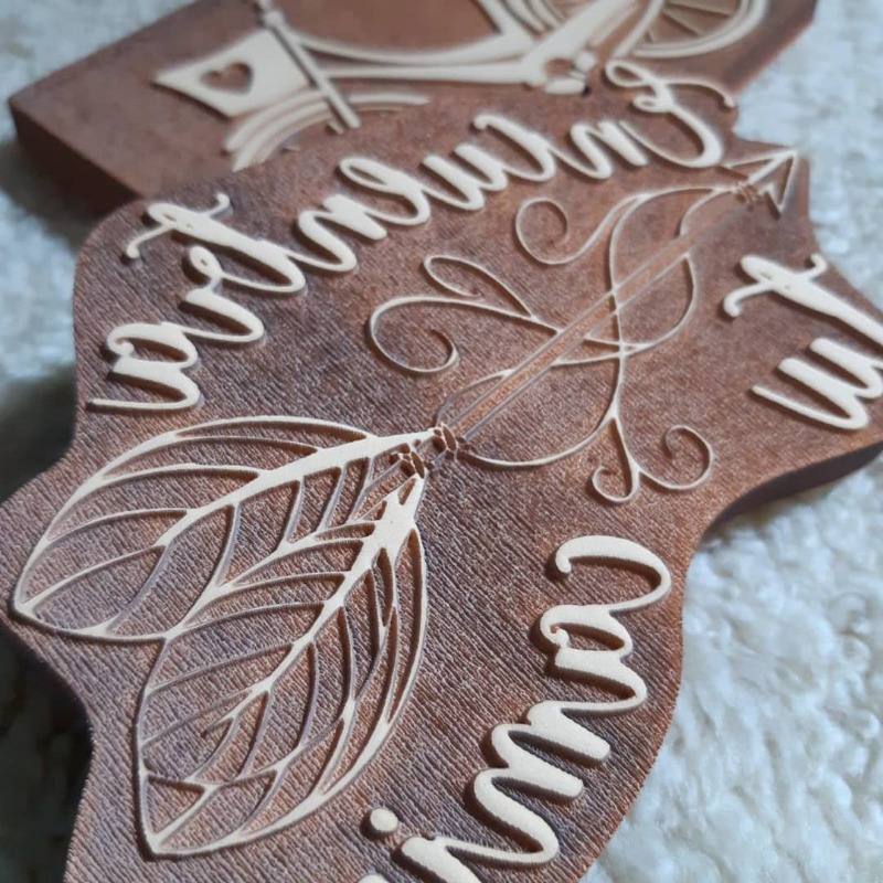 SELLO DECORATIVO *M* 7 a 10cm. APROX.