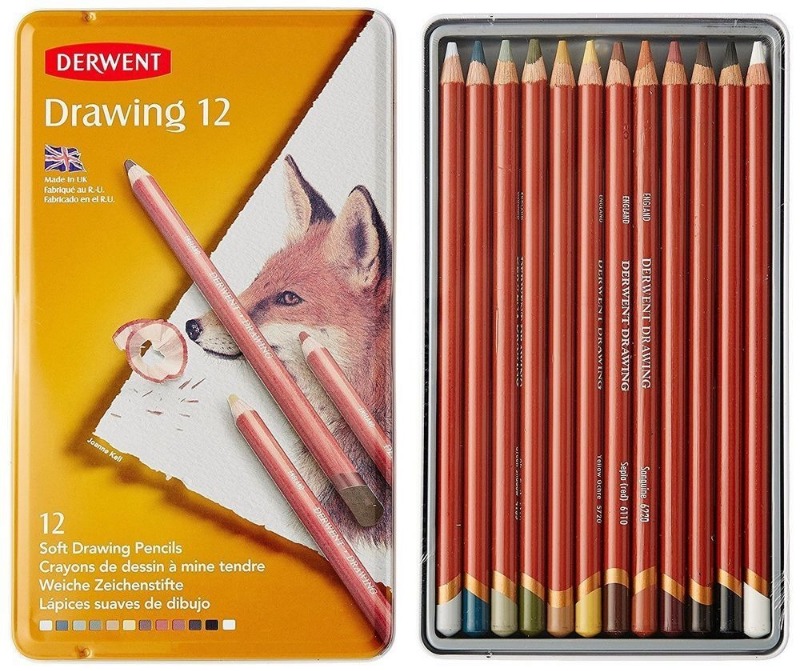 LAPIZ P/DIB.GRASOSx12u.DRAWING