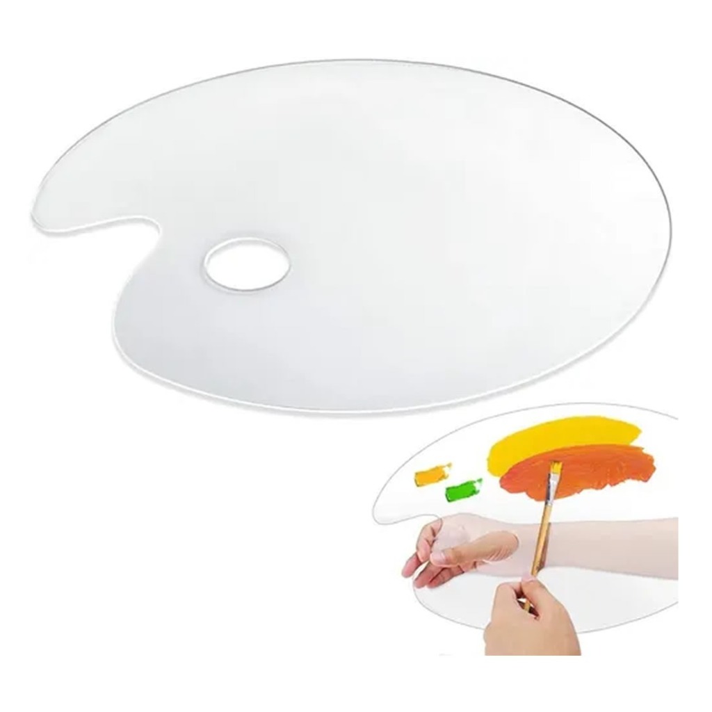 PALETA TRANSP.ACRILICO 35x24cm.