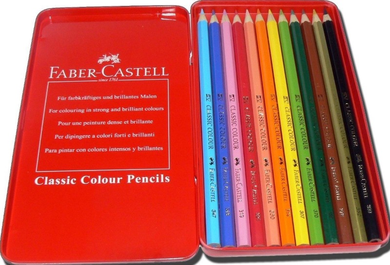 LAP.COLORESx12u.LARGOS CLASSIC F.CASTELL