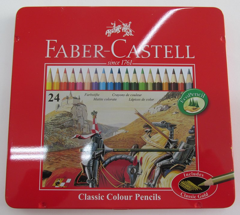 LAP.COLORESx24u.LARGOS CLASSIC F.CASTELL