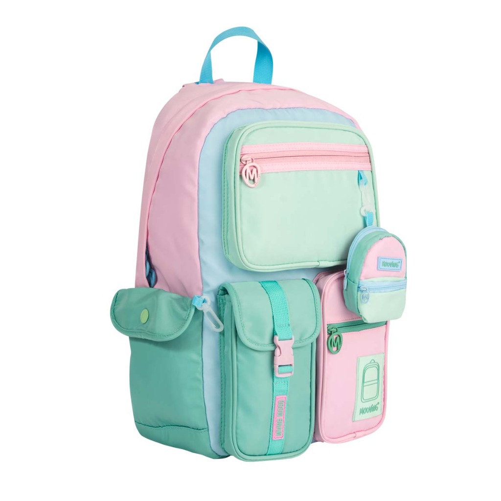 MOCHILA  DE ESPALDA 18* PASTEL
