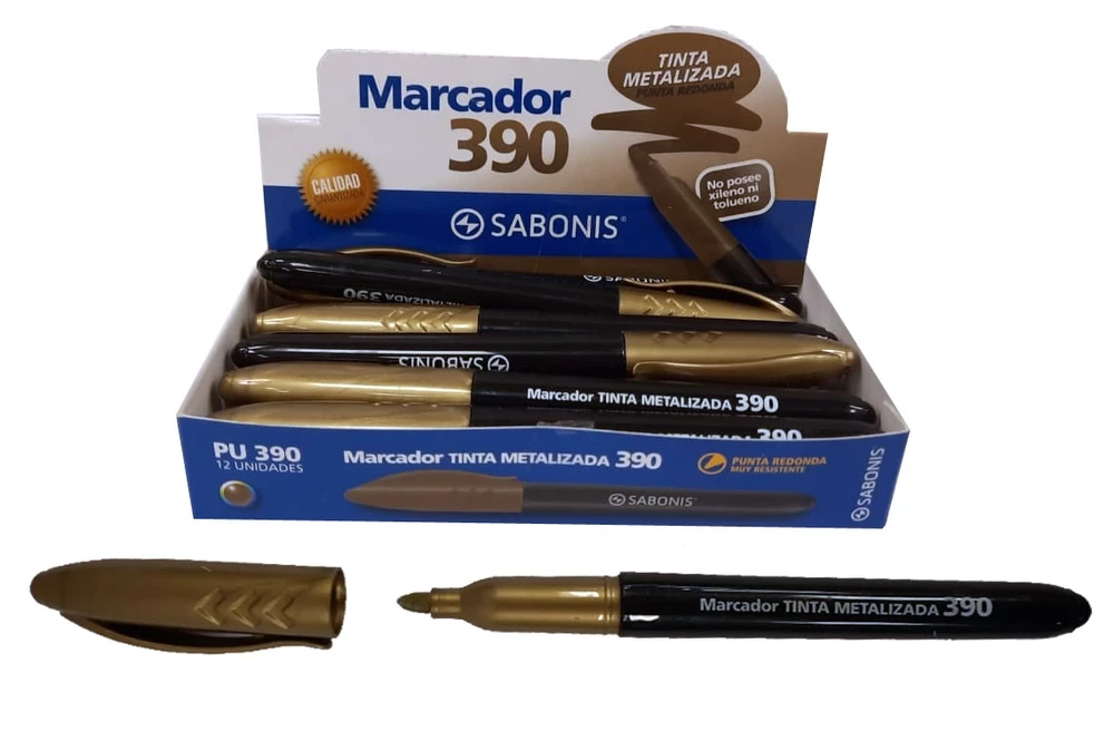 MARC. AL AGUA METALIZ. ORO/PLATA 390 SABONIS