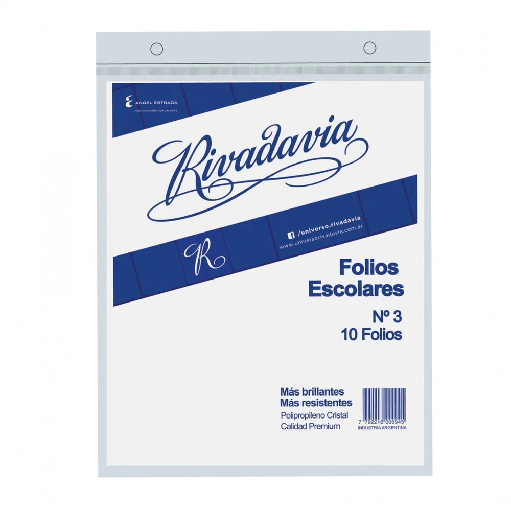 FOLIOS ESCOLAR x10u.
