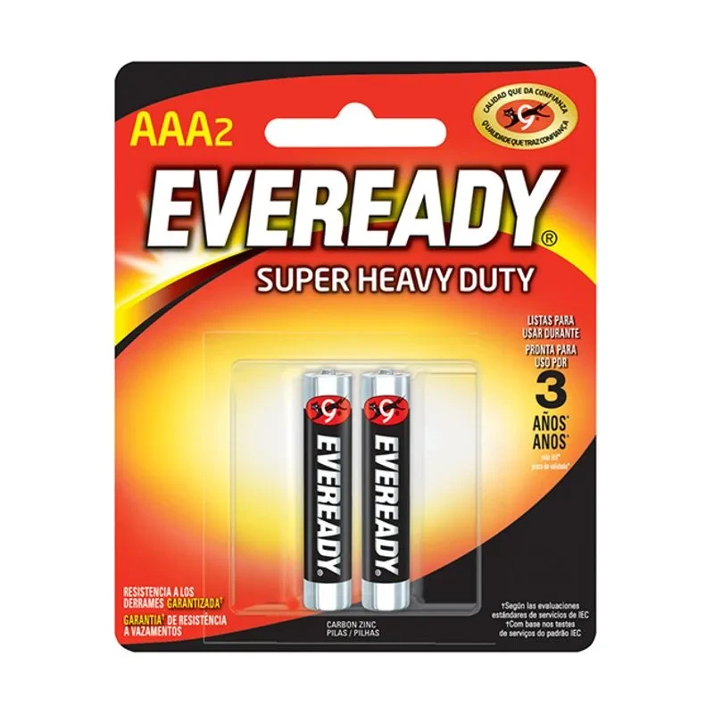 PILA EVEREADY CHICA AAA x 2 unid.