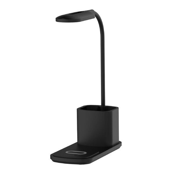 LAMPARA LED C/CARGA INALAMBRICA NJEGRA SOUL