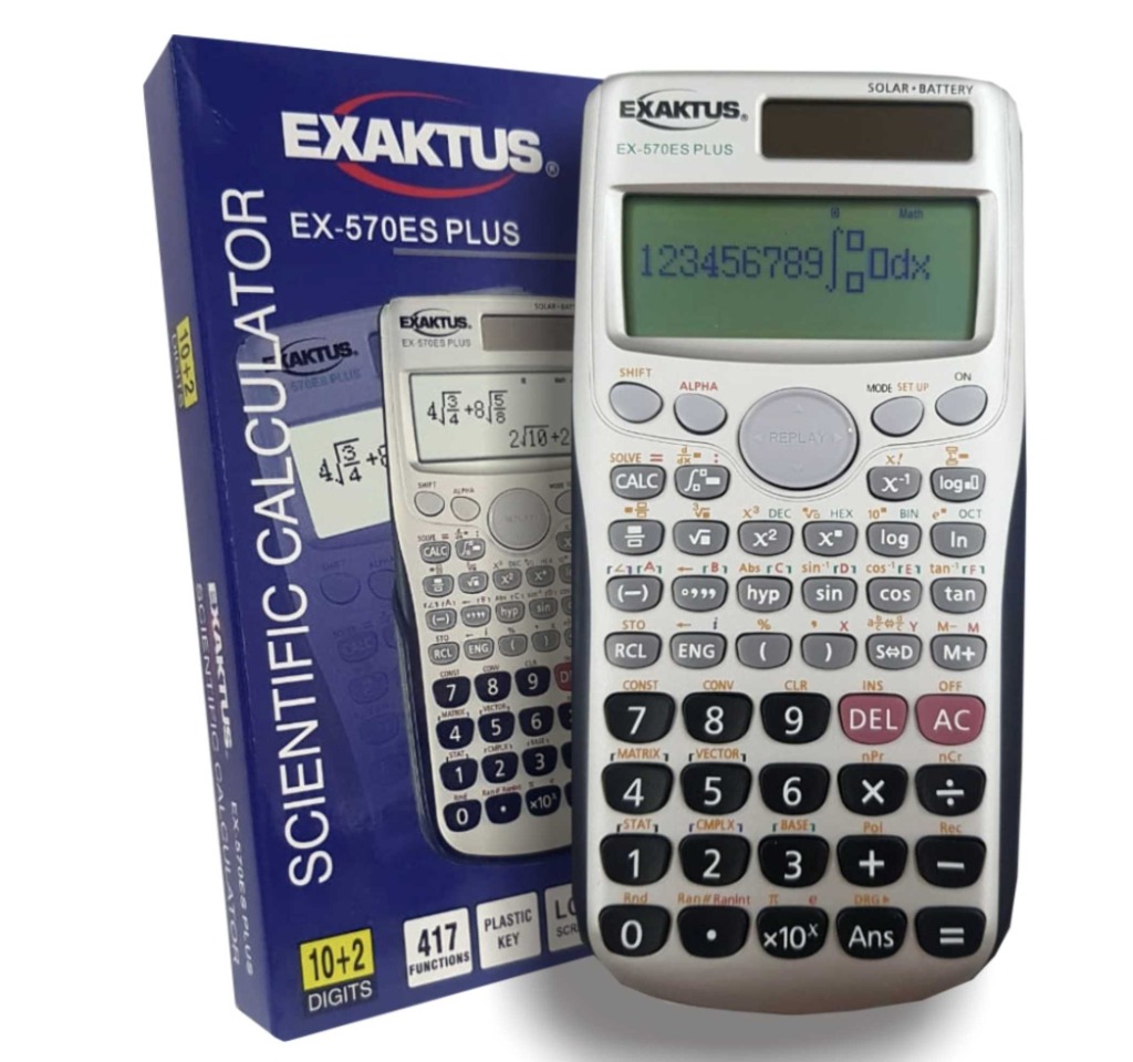 CALC.CIENTIF.EX-570ES. 417 FUNC. EXACTUS