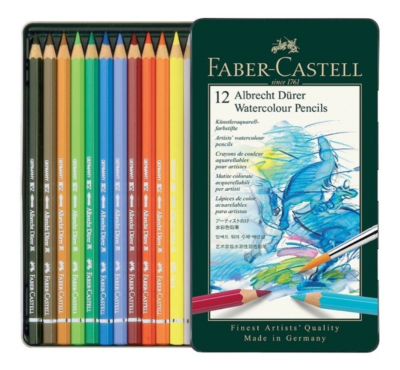LAP.COLORES x12u.ACUARELABLE F.CASTELL