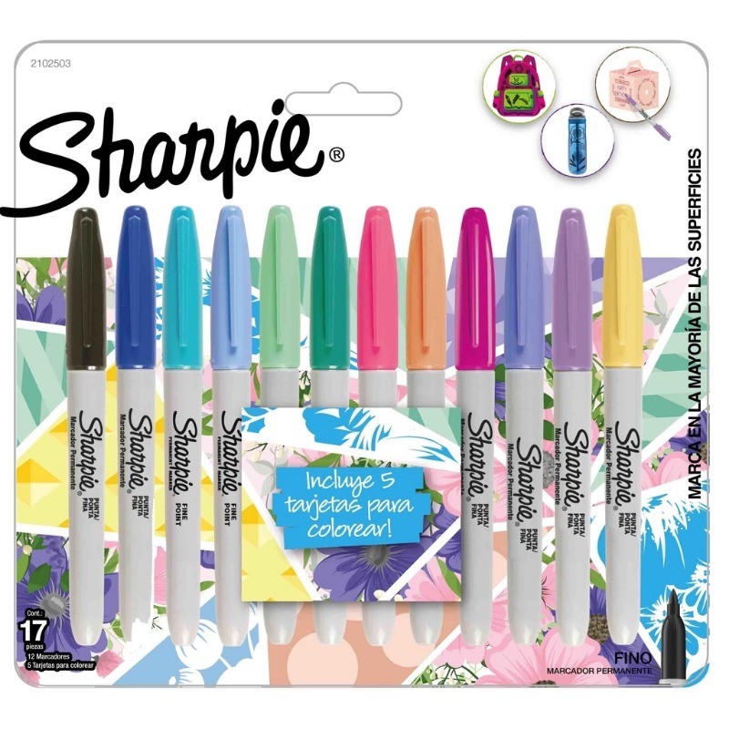 MARC.FINO x12u.TROPICAL PERM. SHARPIE 