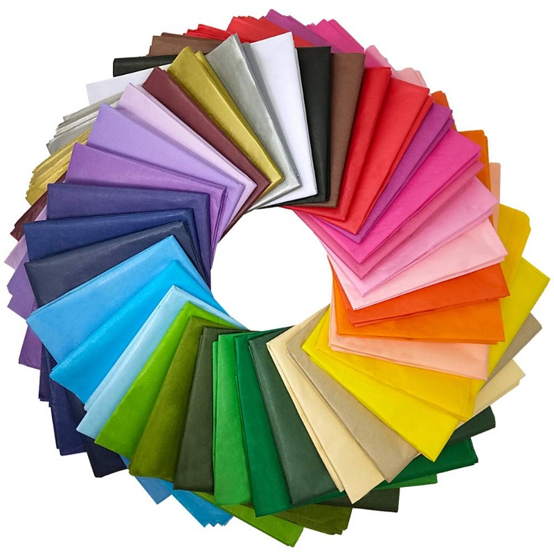 PAPEL SEDA 50x75cm.x1hj.COLOR