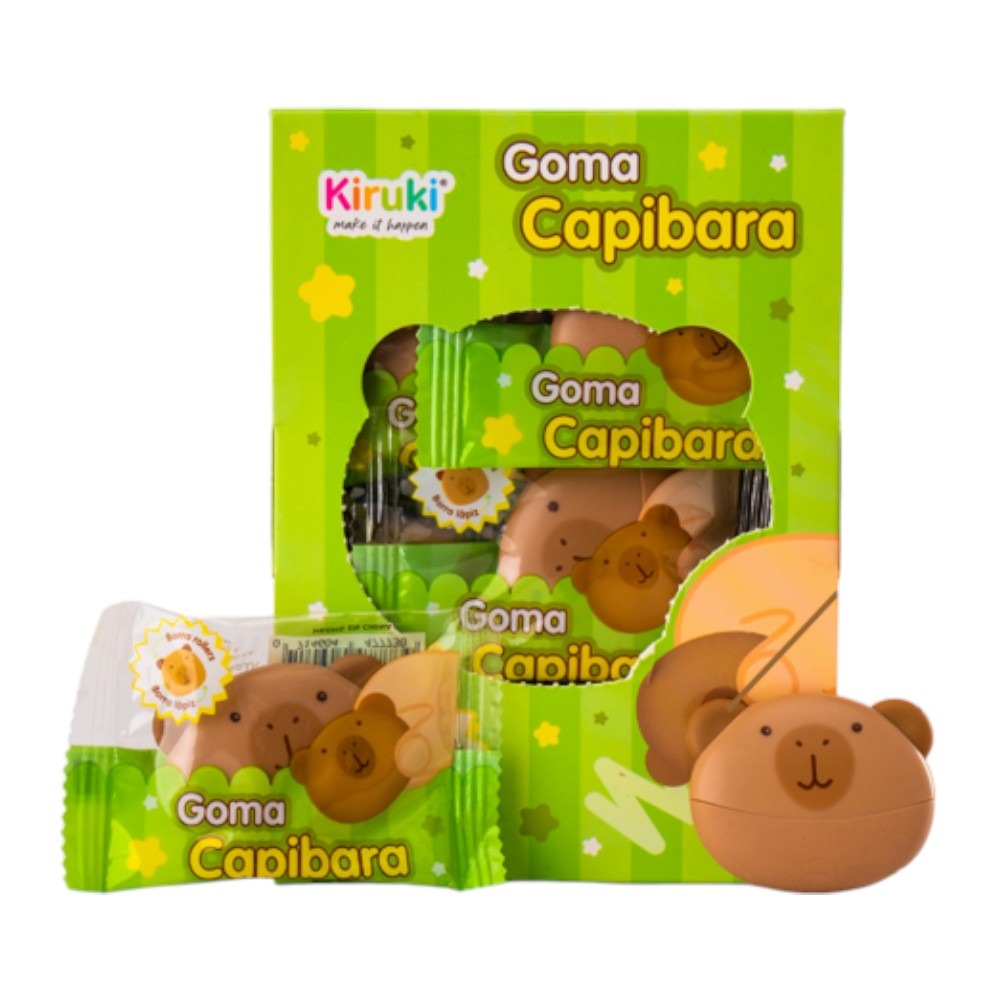 GOMA BORRAR P/LAPIZ y ROLLER CAPIBARA