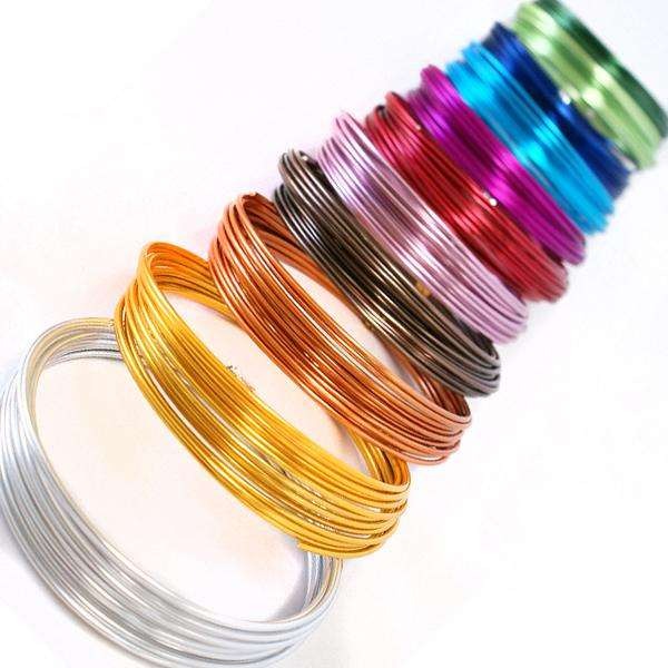 ALAMBRE COLOR FINO 1mm.x5m.