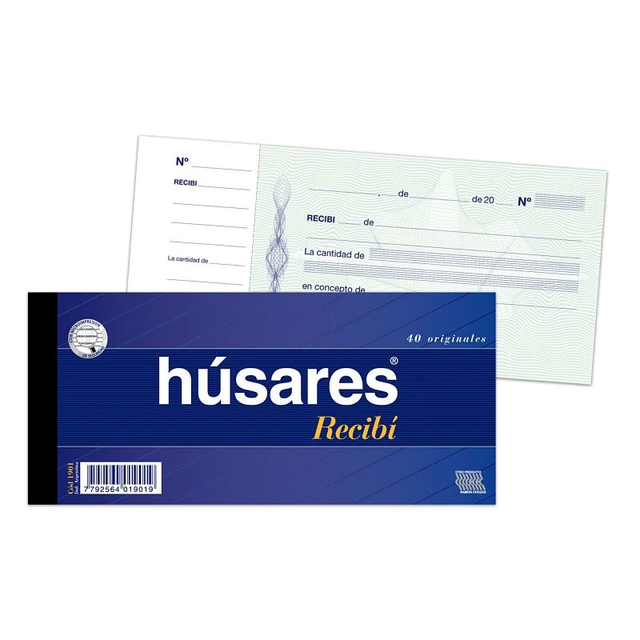 RECIBO COMUN GDE.901 HUSARES