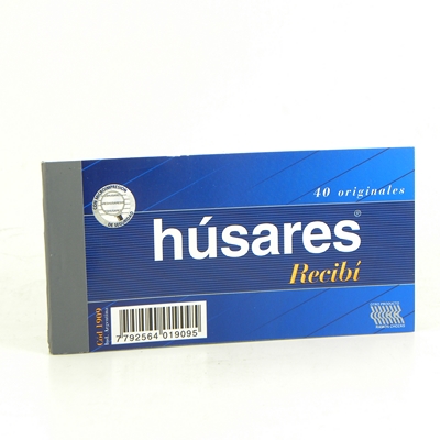RECIBO COMUN MIGNON HUSARES