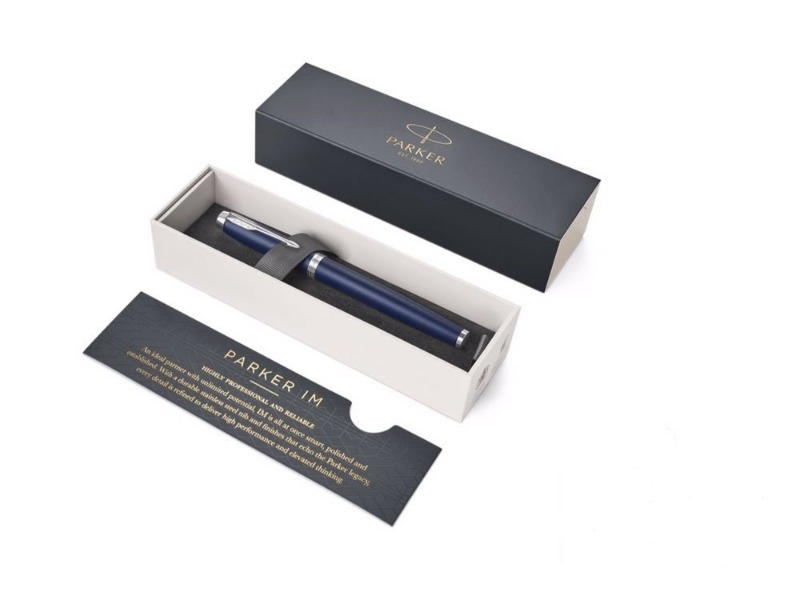 LAPICERA PLUMA IM CORE CUERPO AZUL PARKER