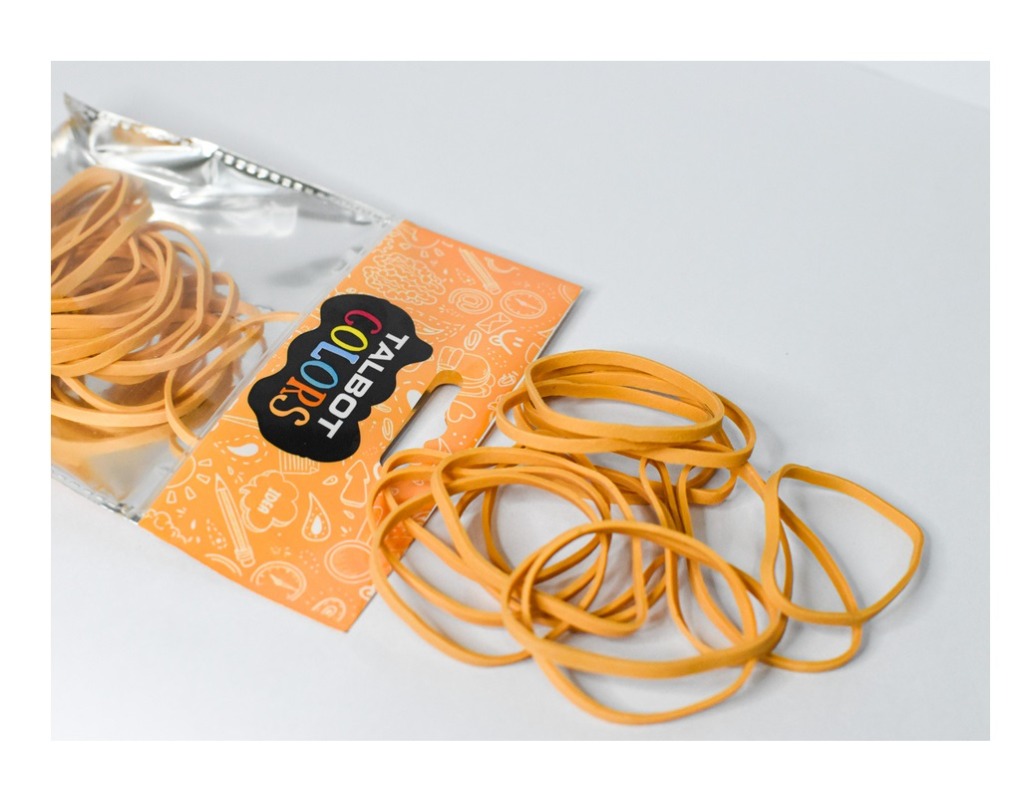 BANDAS ELASTICAS x20grs. NARANJA TALBOT
