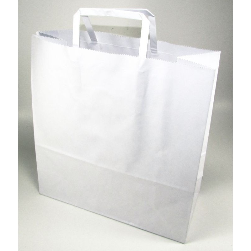 BOLSA REG.C/MJA.26x30x17cm.A.BLANCA
