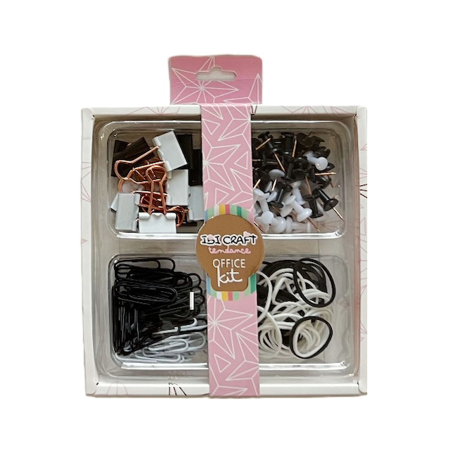 SET PARA ESCRITORIO x4u.TENDANCE B&W 
