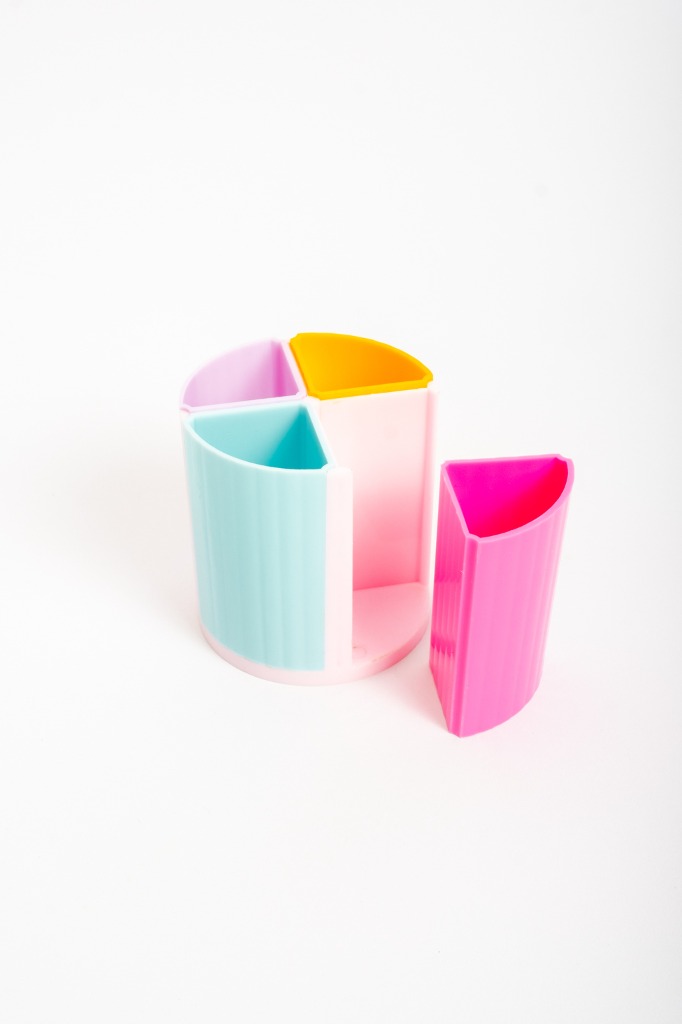 PORTA LAPIZ ACRILICO COLORBLOCK FW