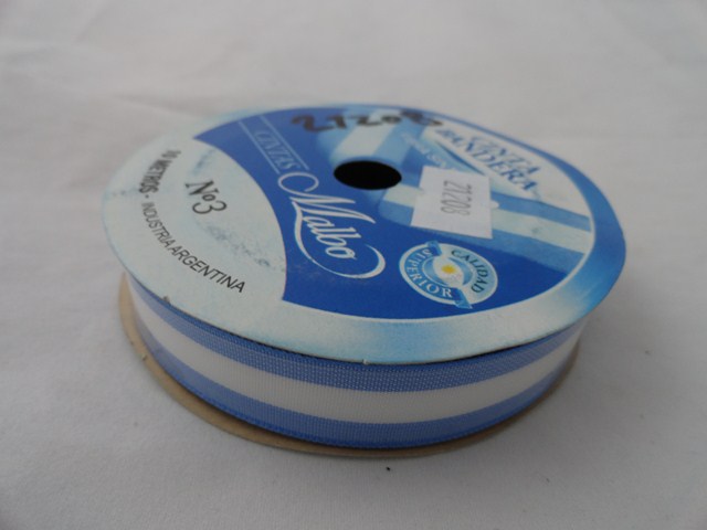 CINTA N*3 ARGENTINA 18mm.x10m.
