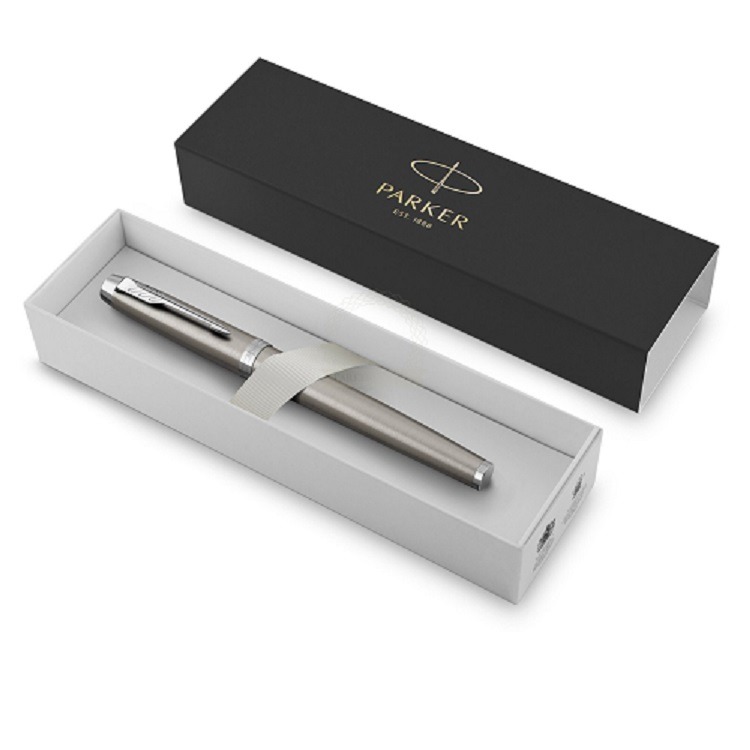 LAPICERA PLUMA IM CORE CUERPO PLATA PARKER