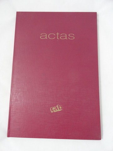 LIBRO ACTA CORONA 1 MANO RAB