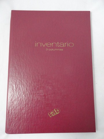 LIBRO INVENTARIO CORONA 3col.1 MANO RAB