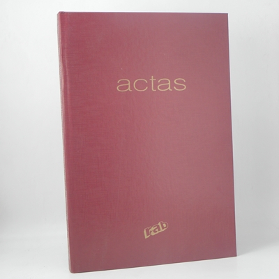 LIBRO ACTA CORONA 2 MANOS RAB