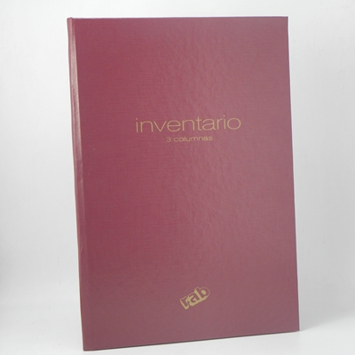 LIBRO INVENTARIO CORONA 3col.2 MANOS RAB