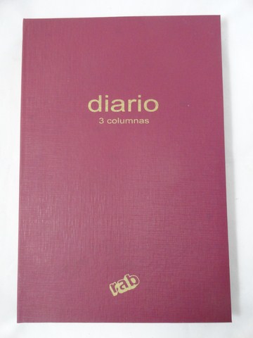 LIBRO DIARIO CORONA 3col.3 MANOS RAB