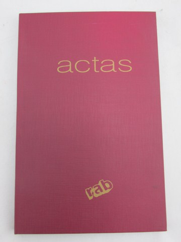 LIBRO ACTA CLOCHETTE 2 MANOS RAB