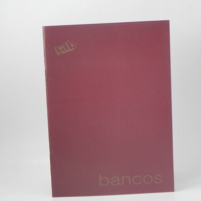 LIBRO BANCO 19x26cm.40hjs.T/FLEX.RAB